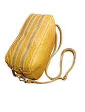 Carica l&#39;immagine nel visualizzatore di Gallery, Borsa Pochette Doppio zip con Tracolla MADE IN ITALY
