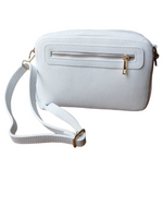 Borsa Large Doppio Zip in Pelle Dollaro MADE IN ITALY