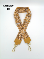 Tracolla rimovibile Paisley Giallo