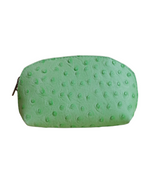 pochette struzzo verde pà