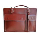 Borsa da Lavoro Cartella 24 ore in Vera Pelle