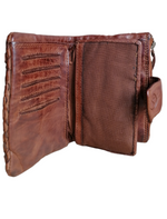 Portafoglio in Pelle Intrecciata Sauvage POFSS92