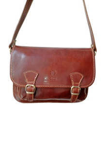 Tracolla con Cinture in Vero Cuoio Made in Italy